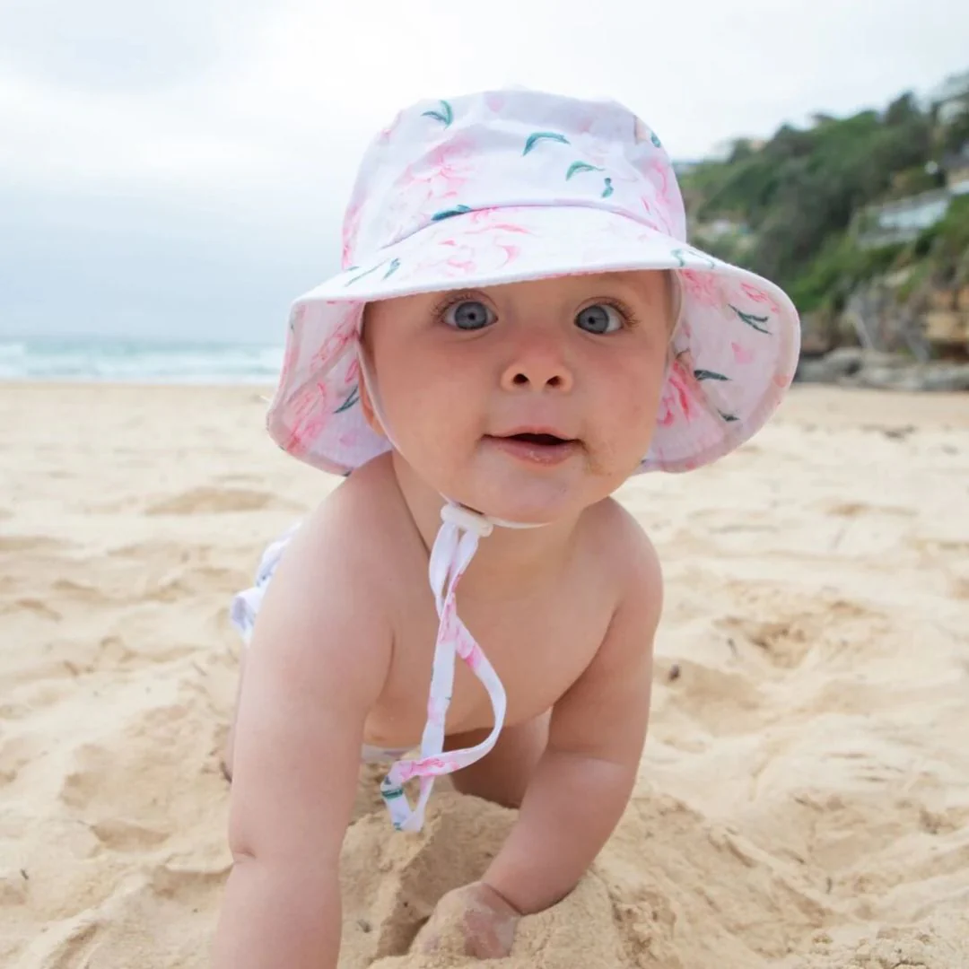 Anchor & Arrow Swim Hat - Pretty Peony - Image 2