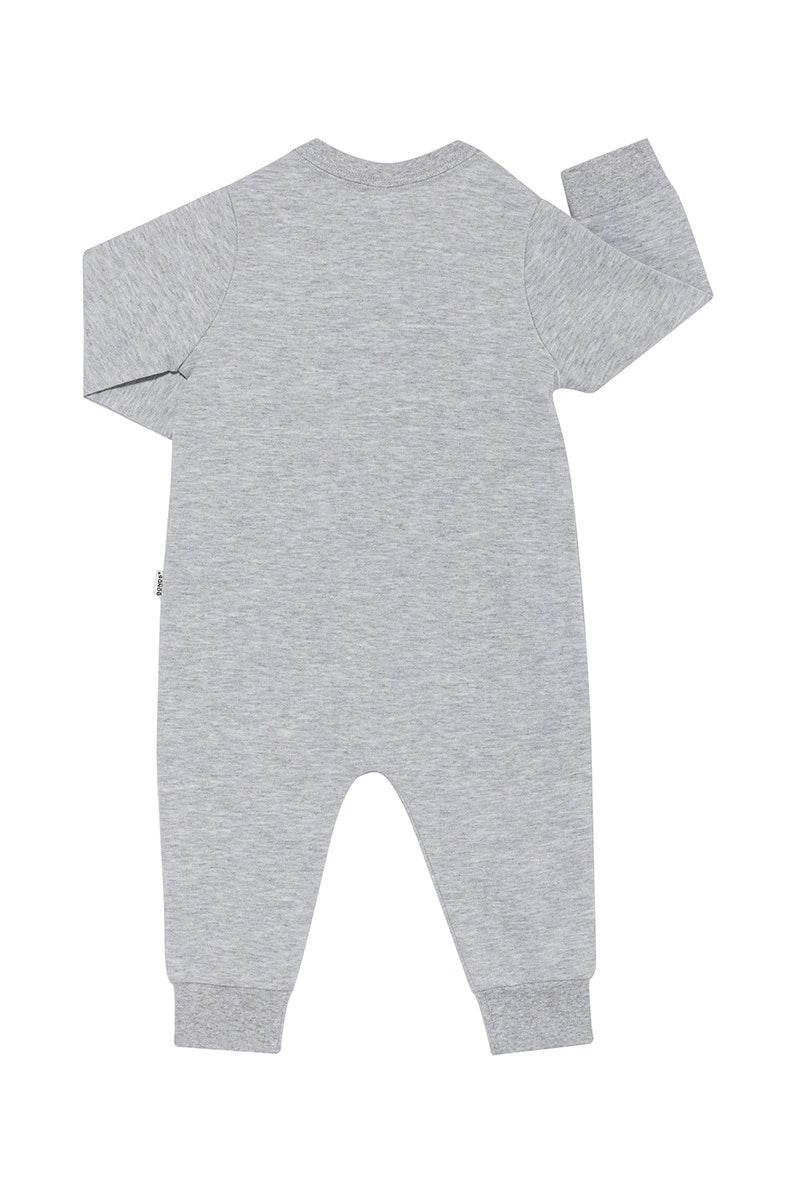 Bonds Tech Sweats Zip Wondersuit - New Grey Marle - Image 2