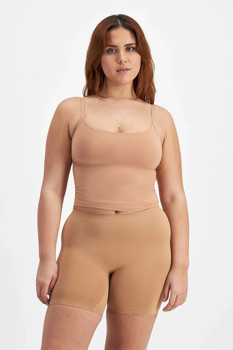 Bonds Womens Bases Seamless Singlet - Blush Latte - Image 5