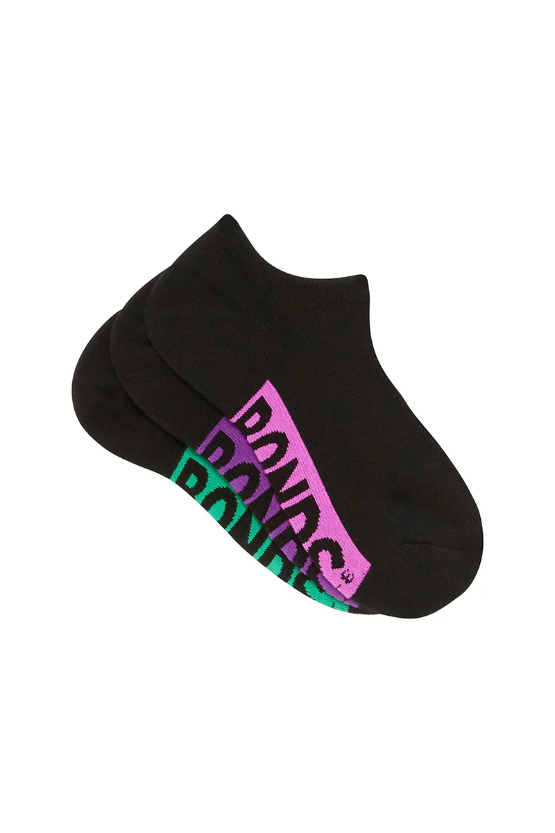 Bonds Womens Logo Cushioned No Show Socks 3 Pack - Cotton Jardin / Fantasia / Hubba Bubba - Image 3