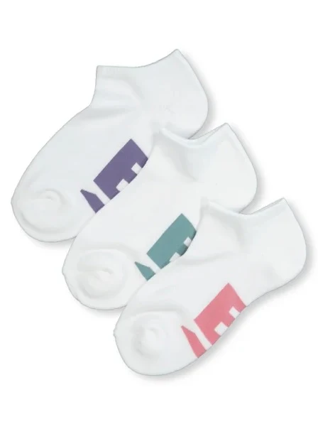 Bonds Womens Low Cut Socks 3 Pack - White