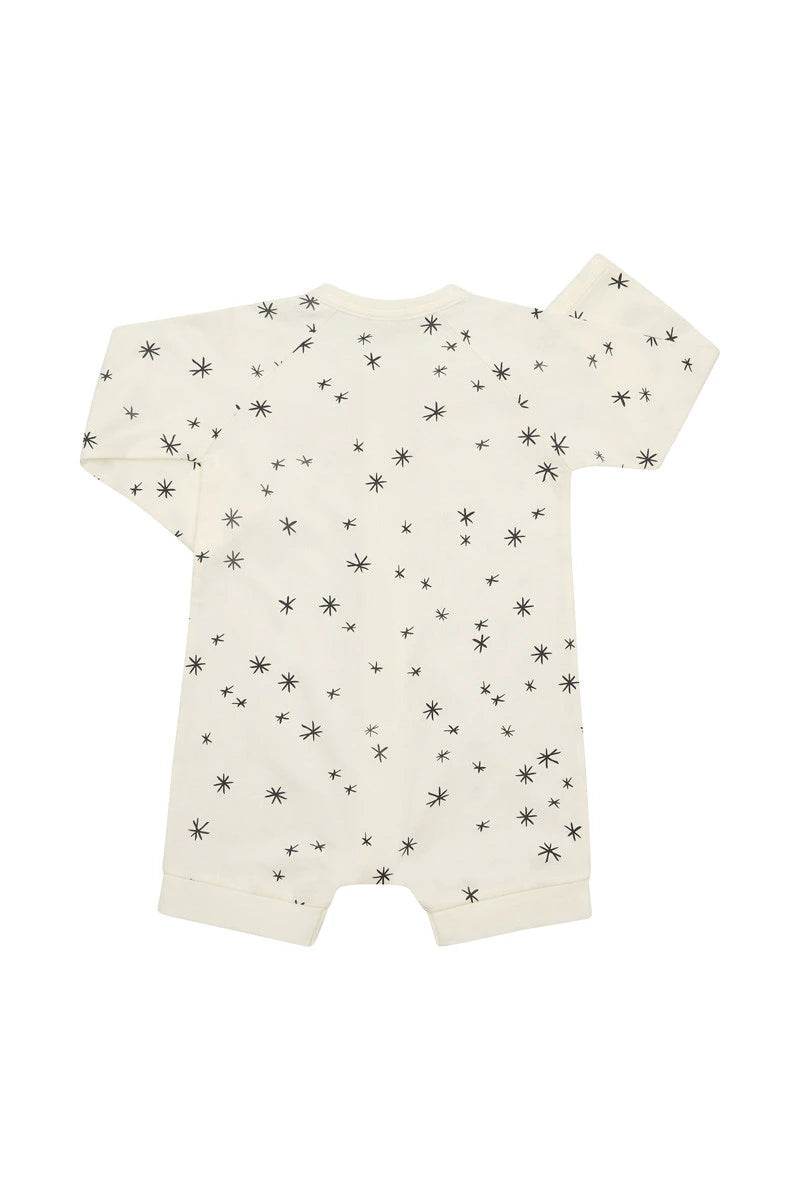 Bonds Wonderfresh Long Sleeve Romper - Crayon Star Marscapone - Image 2