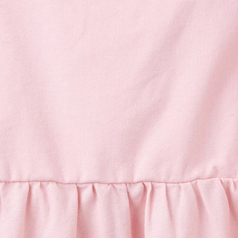 Designer Kidz Grace Tie Back Dress - Pink - Image 4