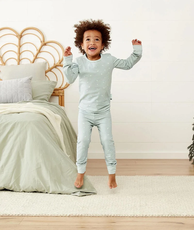 ergoPouch Australia Long Sleeve Pyjamas 0.2 TOG - Sage - Image 4