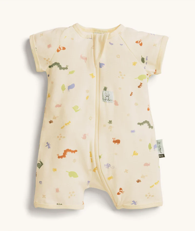 ergoPouch Australia Short Sleeve Layers 0.2 TOG - Critters