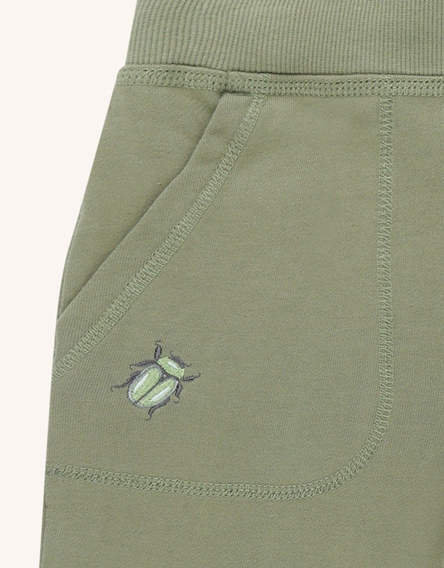 Fleur Harris 'Beautiful World' Insect Track Pant - Basil - Image 3