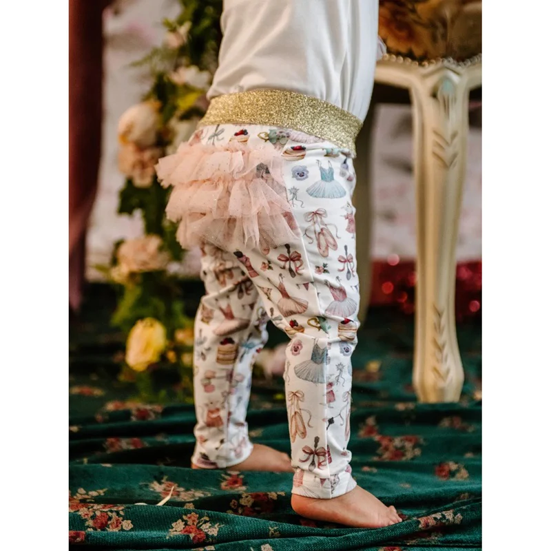 Fleur Harris Fabulous Frilled Legging - Mini Party - Image 3