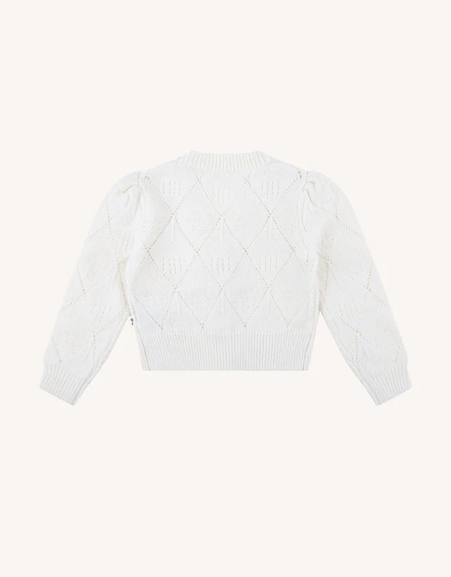 Fleur Harris Mellow Cardigan - Snow - Image 2