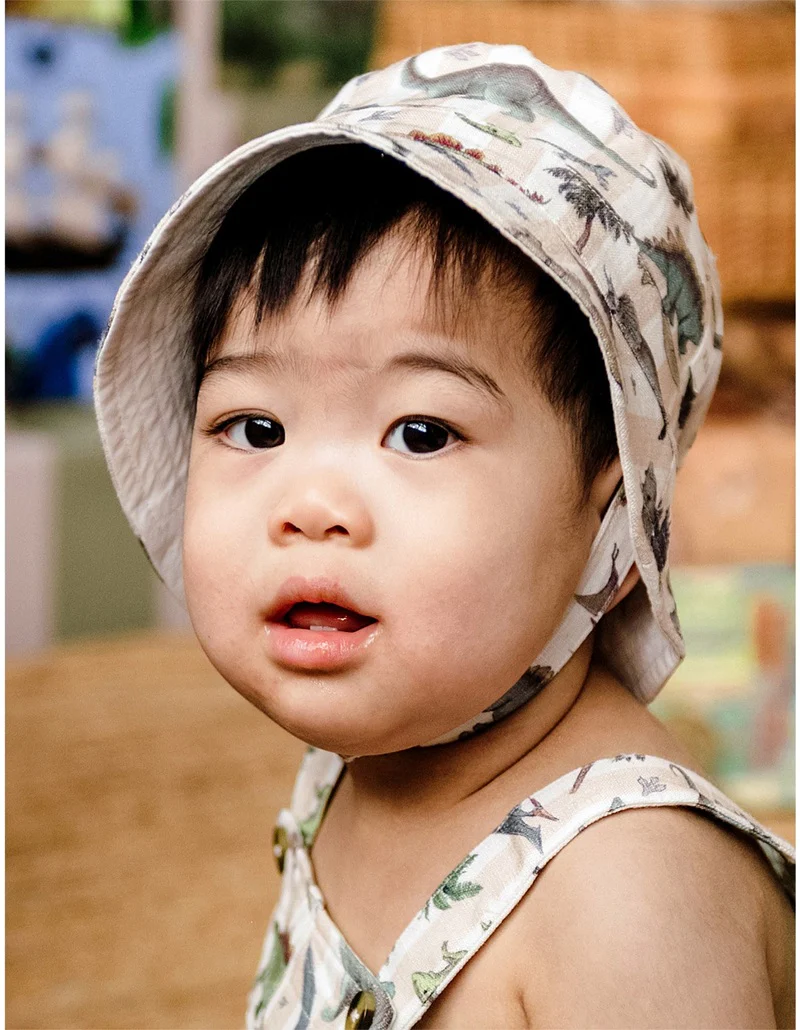 Fleur Harris Sunshine Bucket Hat - Ecru - Image 3
