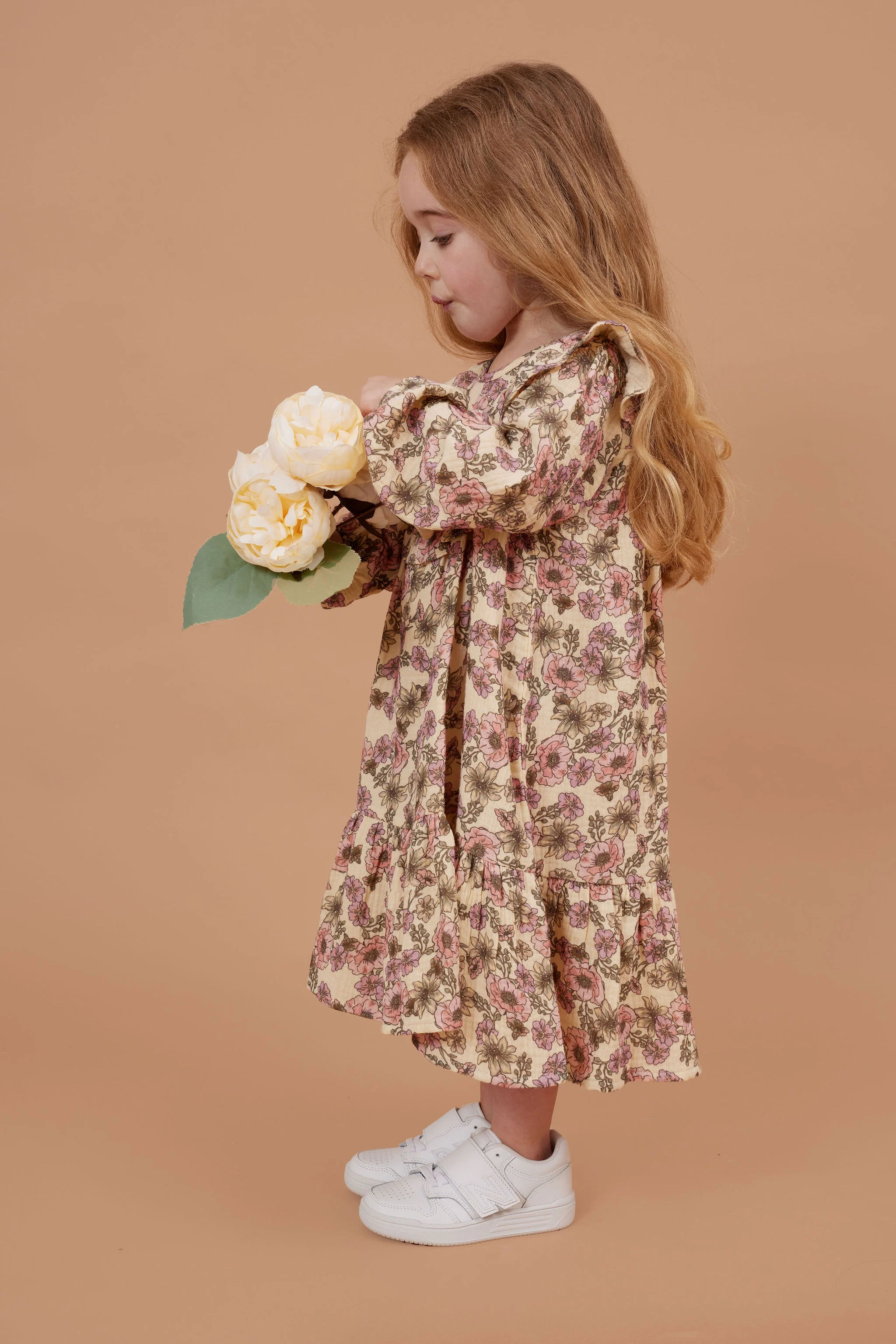 Kapow Kids Buttercup Puff Sleeve Dress - Image 4
