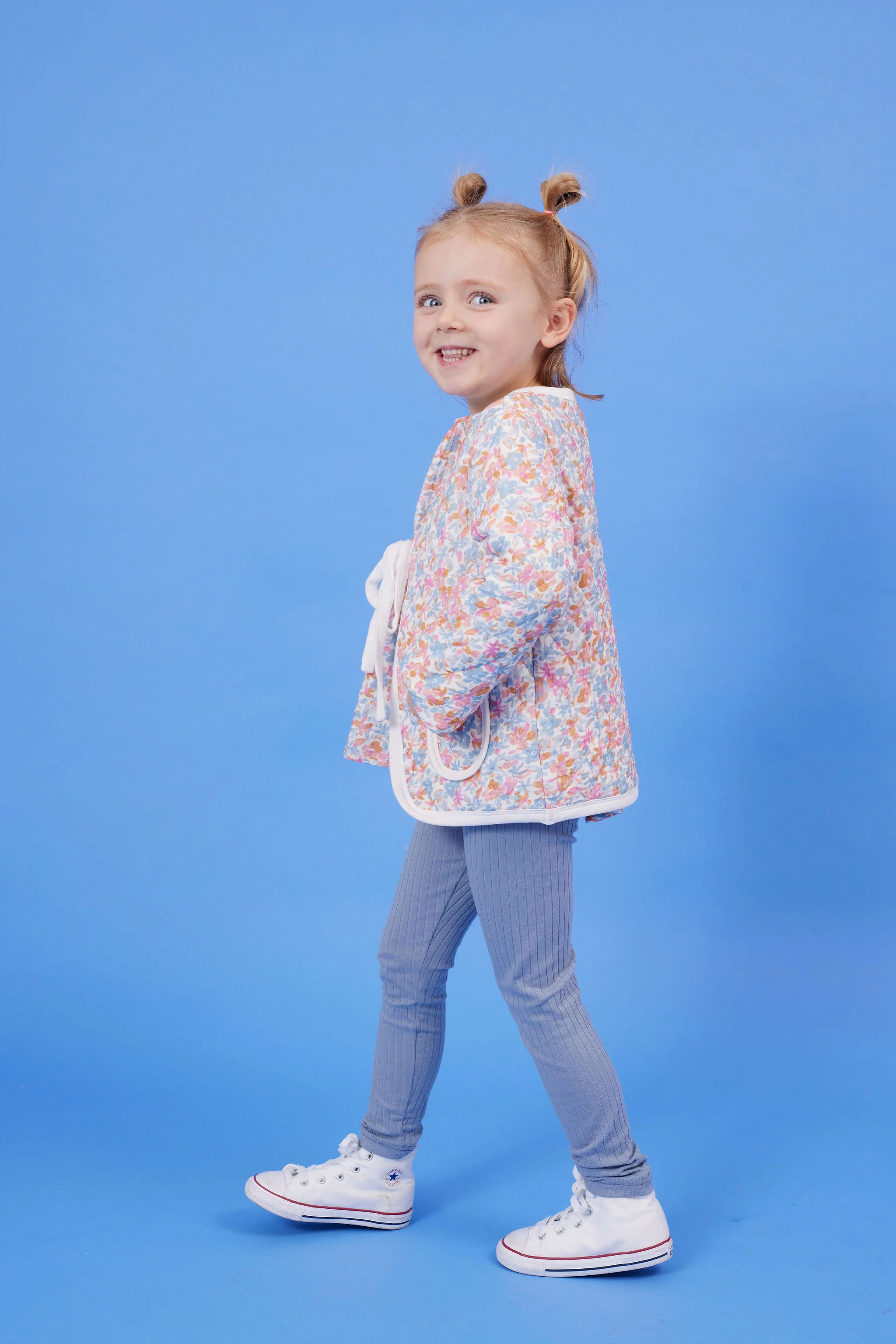 Kapow Kids Primrose Quilted Jacket - Image 4