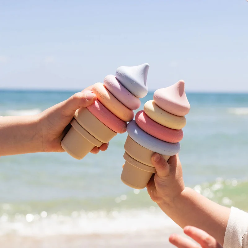 Kynd Baby Kynd Silicone 2 Piece Ice Cream Set - Multi - Image 4