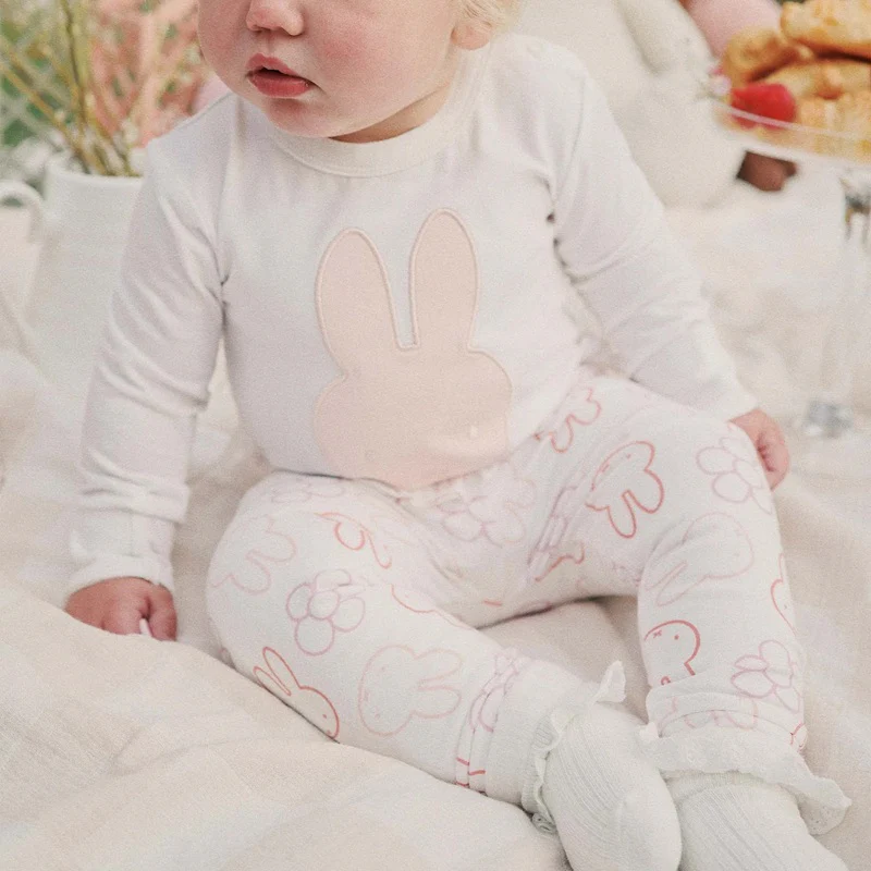 Kynd Baby Miffy Frill Legging - Pristine - Image 2