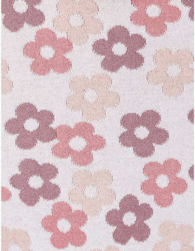 Kynd Baby Organic Jacquard Knit Pant - Blooming - Image 3