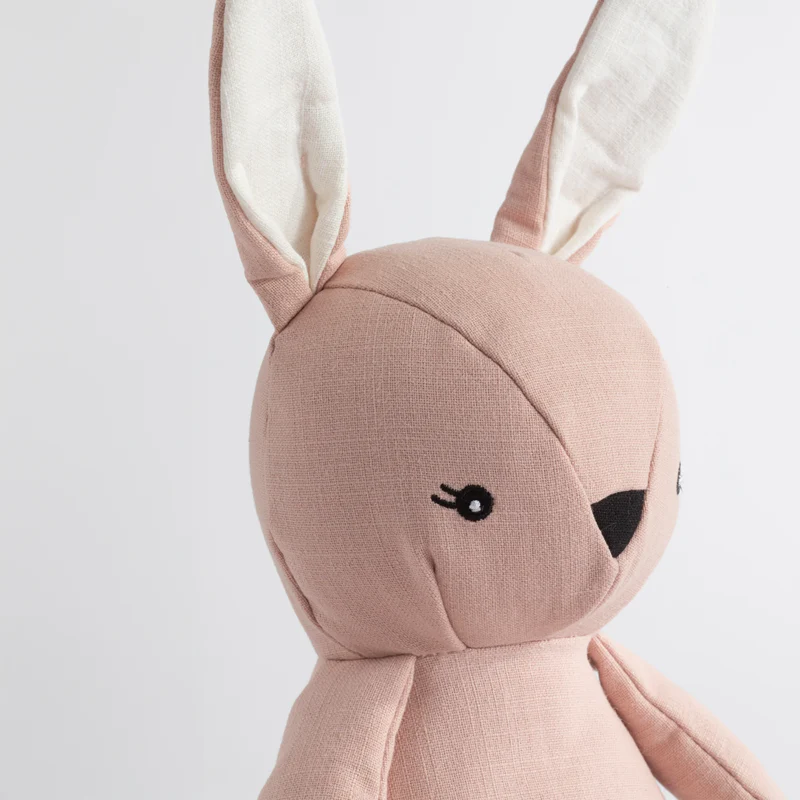 Living Textiles Large Linen Animal - Betty the Bunny - Image 3