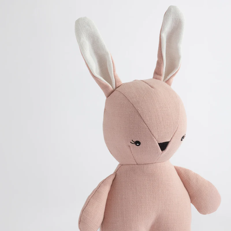 Living Textiles Small Linen Animal - Betty the Bunny - Image 2