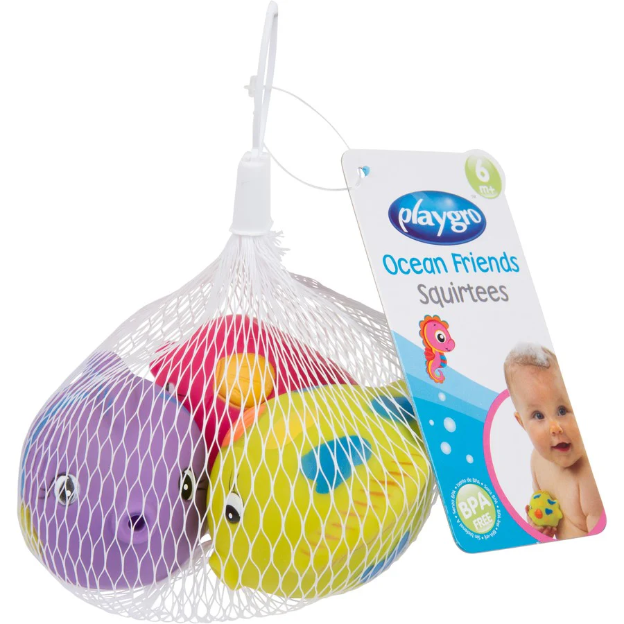 Playgro Bath Squirtees - Ocean Friends - Image 2