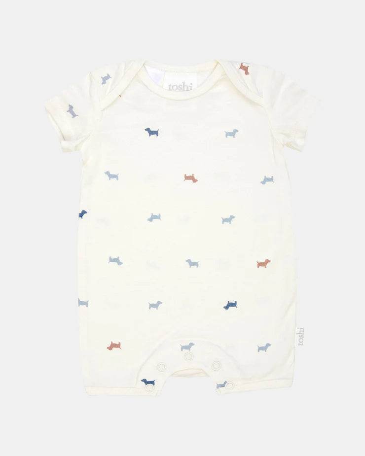 Toshi Onesie Short Sleeve Classic - Puppy