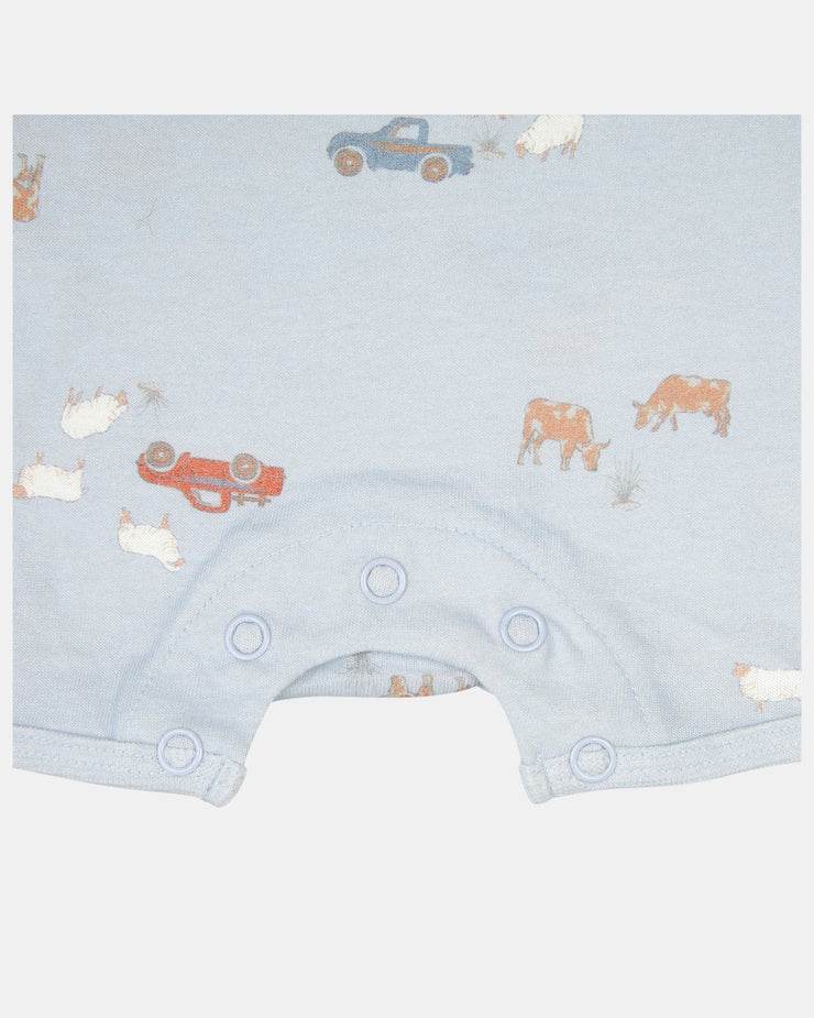 Toshi Onesie Short Sleeve Classic - Sheep Station - Image 3