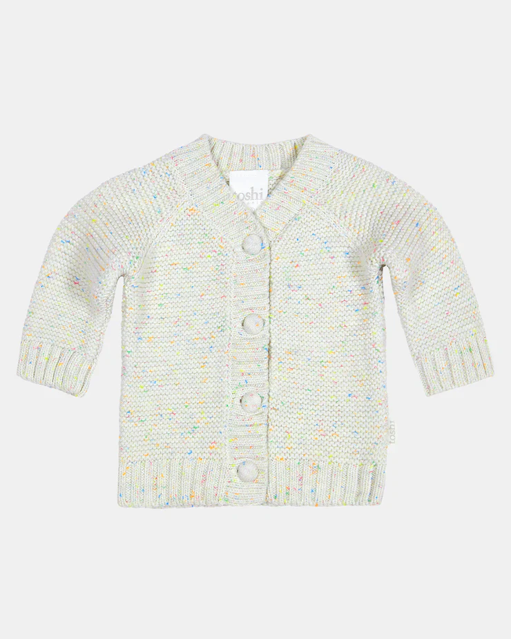 Toshi Organic Cardigan Andy - Snowflake
