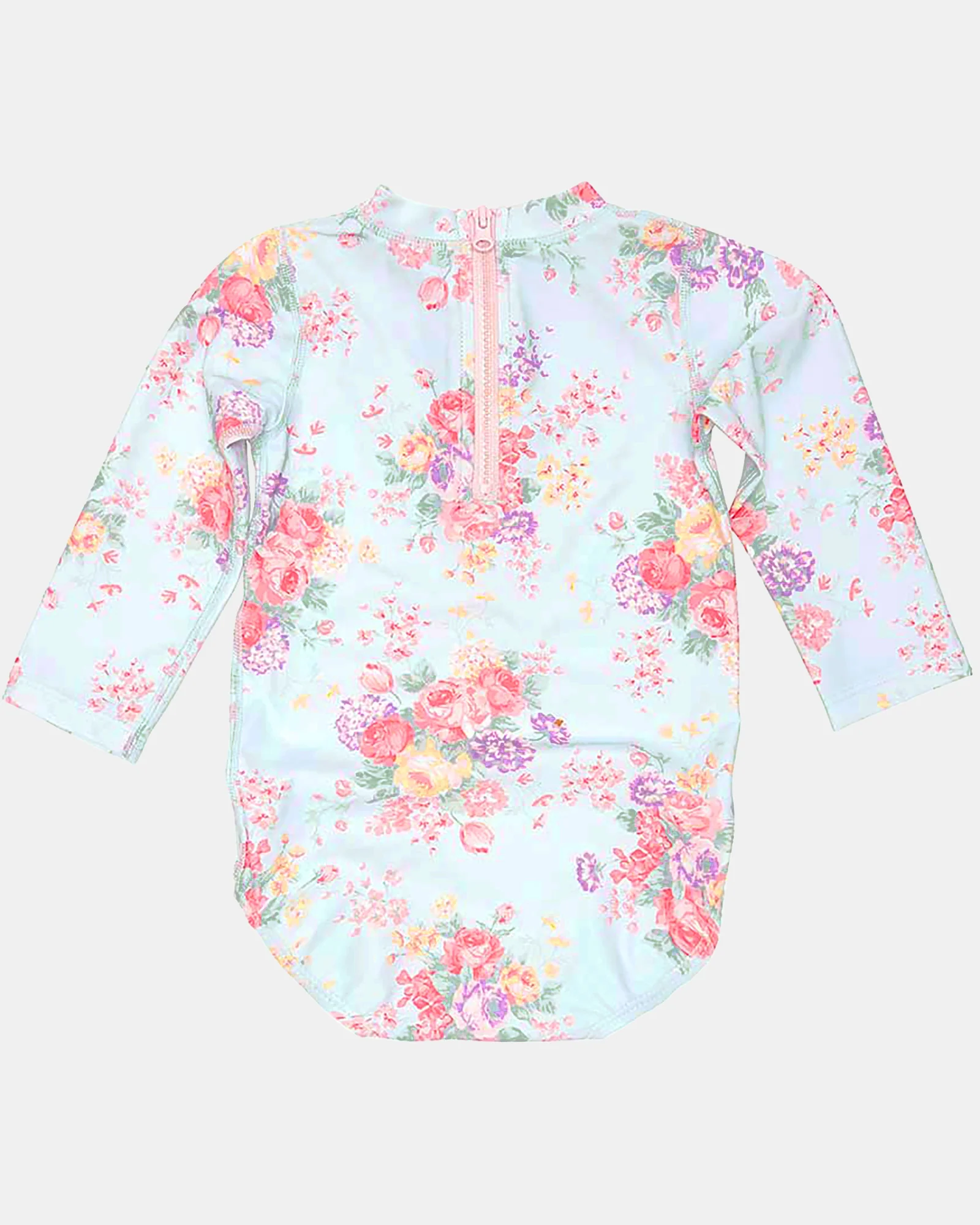 Toshi Swim Onesie Long Sleeve - Celeste - Image 2